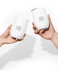 Pureveda wine tumbler customise your own unbreakable tumber for outside party